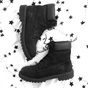 Black Timberland Boots